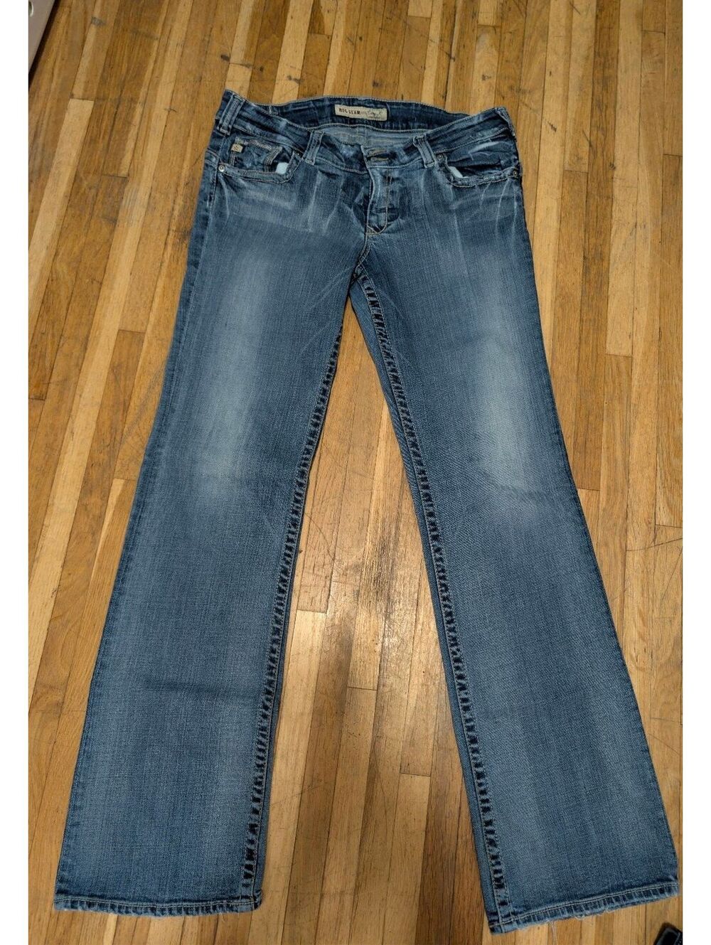 Big Star Cozy Low Rise Flare Jeans 34XL